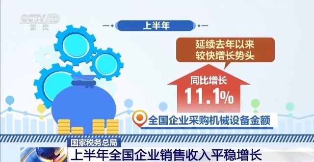 “兩新”政策成效顯著  上半年全國企業(yè)銷售收入穩(wěn)健增長  家用視聽設(shè)備行業(yè)表現(xiàn)突出